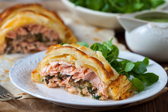 Bladgon Salmon En Croute