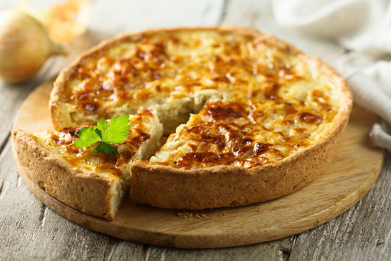 Cropwell Bishop Stilton and Leek Quiche