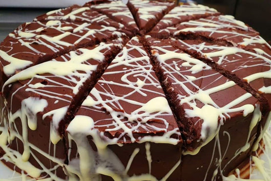 Chocolate Ganache Fudge Cake