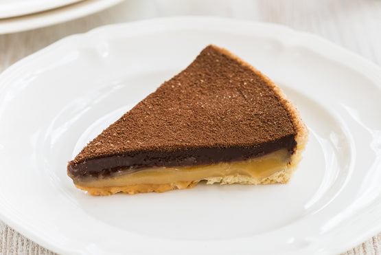 Salted Caramel Chocolate Tart